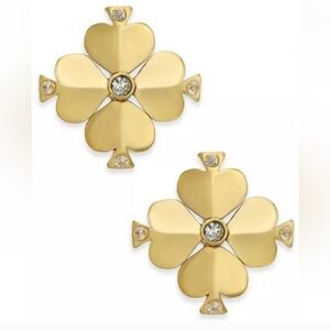 Kate Spade-Legacy Logo Spade Stud Earrings 🍀